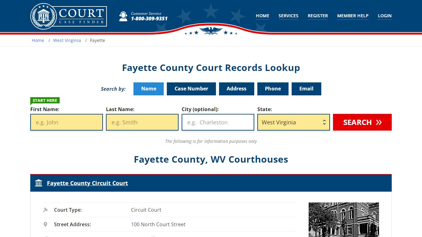 Fayette County Court Records | WV Case Lookup